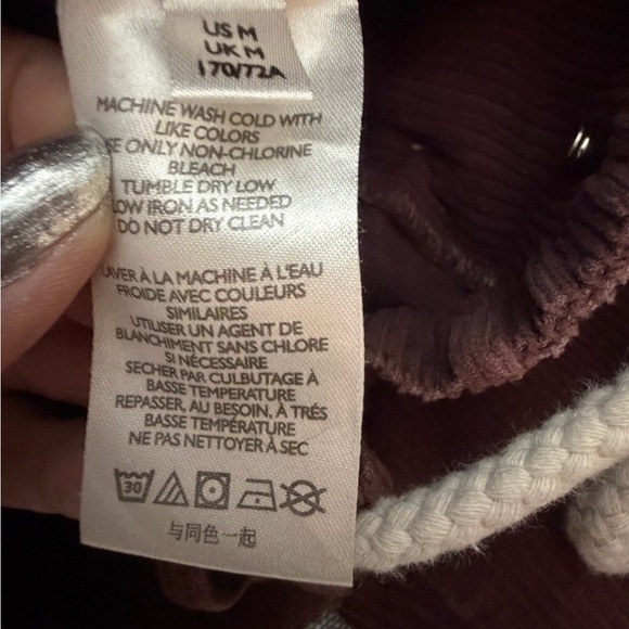 Kimchi Blue Emerson Corduroy Pant- Burgundy - Picture 5 of 12